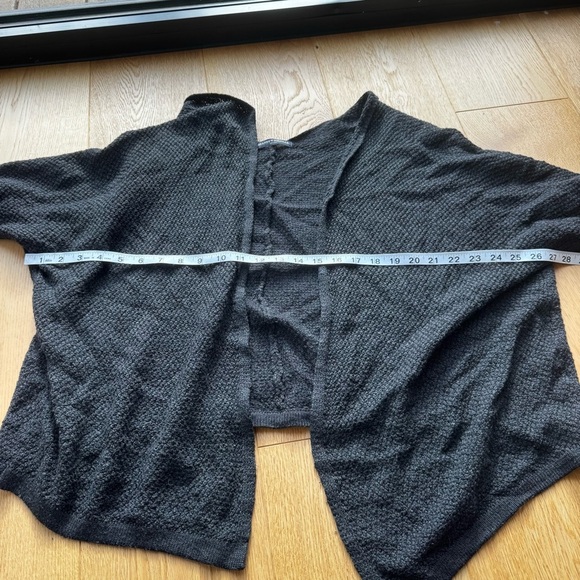 SALE ⬇️ BRANDY MELVILLE DARK GREY OPEN FRONT CARDIGAN - Picture 5 of 7